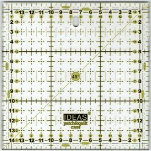 regla patchwork 15 x 15