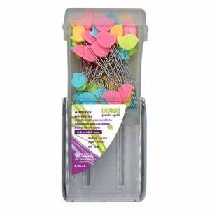 Alfileres pajaritos patchwork