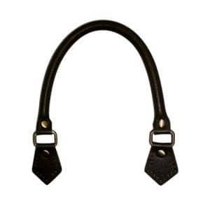 Asas piel vegana negras de 40 cm