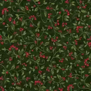 Tela benartex berries holly