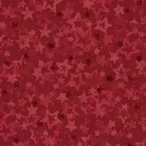 tela benartex estrellas roja