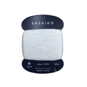 hilo sashiko blanco roto