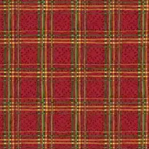 Tela Plaid Red