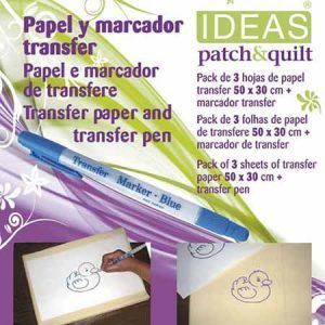 Papel y marcador transfer