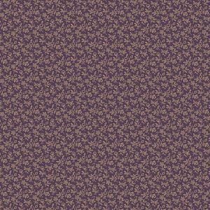 Tela florecillas violeta