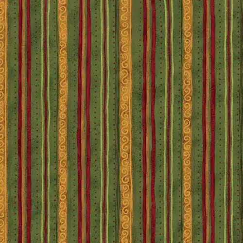 Tela Scroll Stripe Green 1 Tela Scroll Stripe Green
