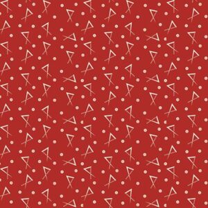 Tela EQP Old and New rojo