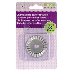 cuchilla zigzag cuter rotativo 45 cm