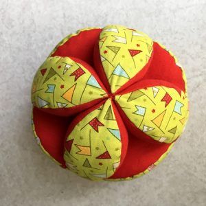 patrones pelota montessori