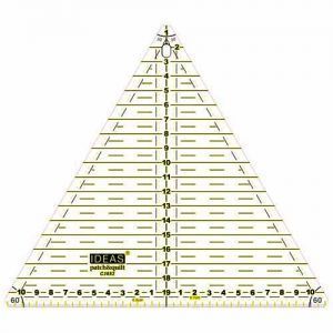 Regla triangular