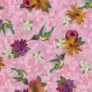 tela acuarela rosa