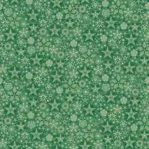 tela buenas nuevas verde escarchado