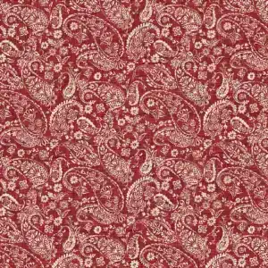 tela farmhouse cachemir rojo