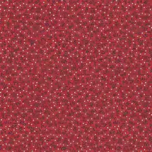 tela farmhouse estrellas roja