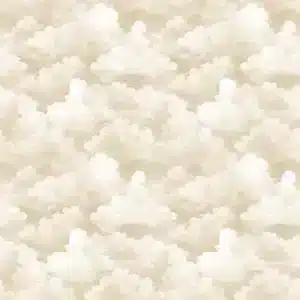Tela Nubes ocre