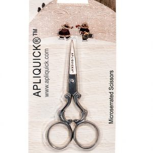 tijeras pequeñas microserradas apliquick